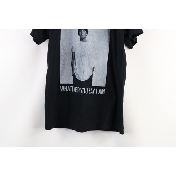 Vtg Streetwear Mens Medium Faded Eminem Whatever You Say I Am Rap Tee T-Shirt - Picture 3 of 8
